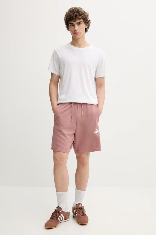 Kratke hlače adidas 3-Stripes JY1556 oranžna AW25