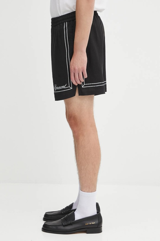 Kratke hlače Represent Border Short MLM100299 crna AW25