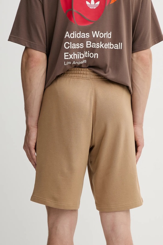 Îmbrăcăminte adidas Originals pantaloni scurți din bumbac Essentials JW3545 verde