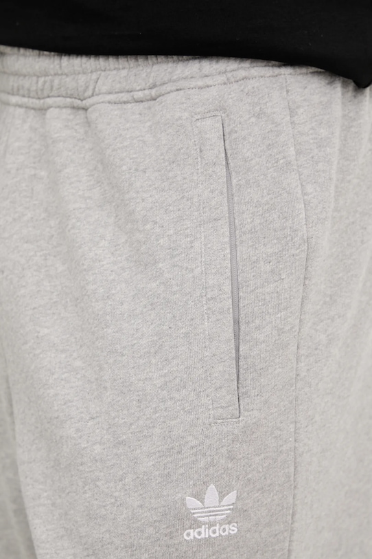 adidas Originals pantaloni scurți din bumbac Essentials gri JW8624
