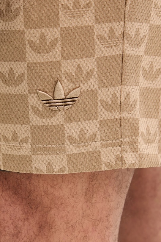 Σορτς adidas Originals Monogram μπεζ JY2987