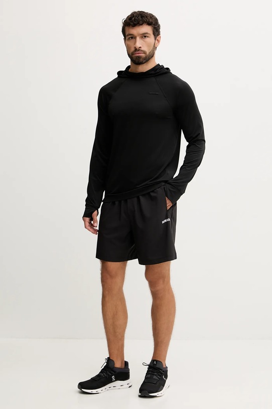 Σορτς προπόνησης Calvin Klein Performance LVGMF5S803 μαύρο AW25