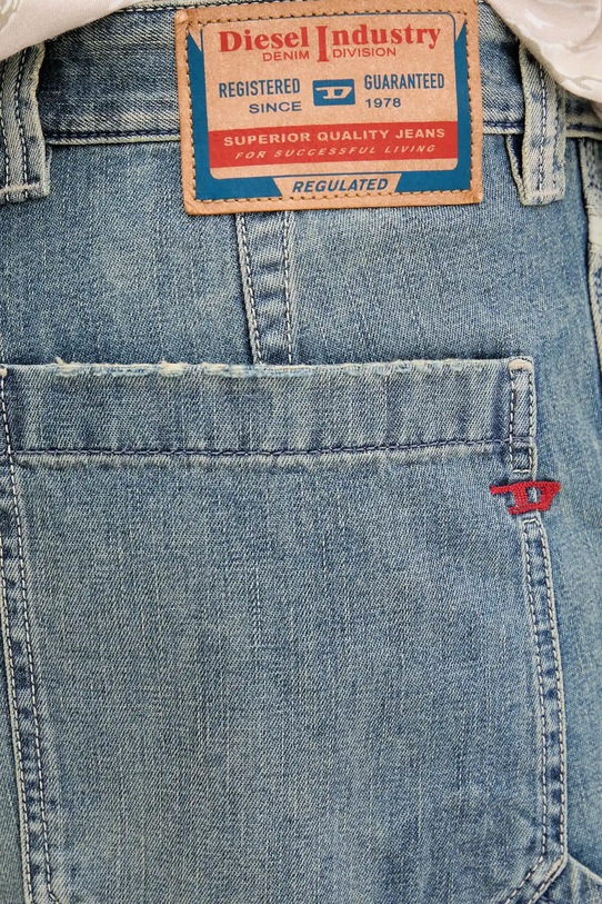 Diesel szorty jeansowe D-LIVERY-W-SHORT niebieski A19270.068SK