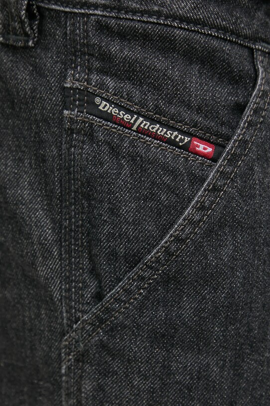 Diesel farmer rövidnadrág D-LIVERY-W-SHORT fekete A19270.09M65