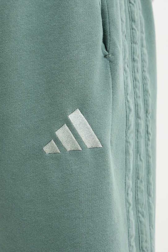 adidas pantaloni scurți din bumbac All SZN verde JN0606