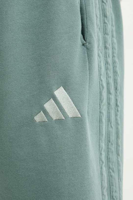 Pamučne kratke hlače adidas All SZN zelena JN0606