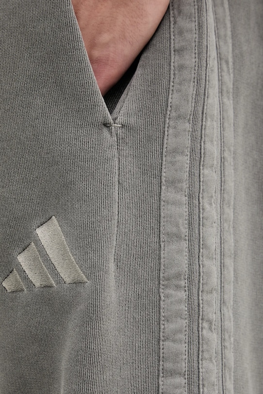adidas pantaloni scurți din bumbac All SZN gri JN0607