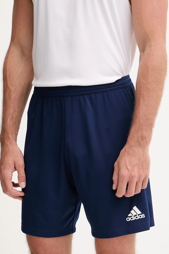 adidas Performance pantaloni scurți sport Entrada 22 tricotaj bleumarin H57506