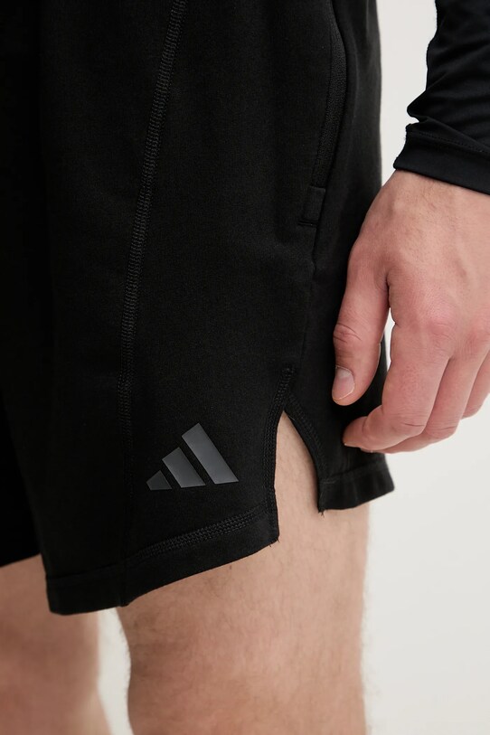 adidas Performance edzős rövidnadrág Designed for Training fekete JN3670