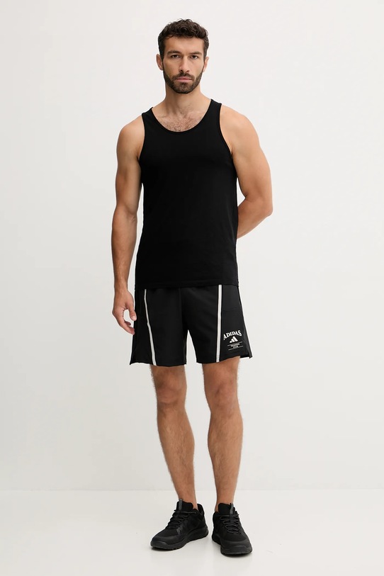 adidas Performance pantaloni scurți de antrenament Designed for Training KA5283 negru AW25