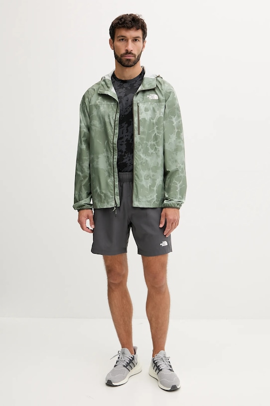 The North Face szorty sportowe NF0A3O1BDOQ1 szary AW25