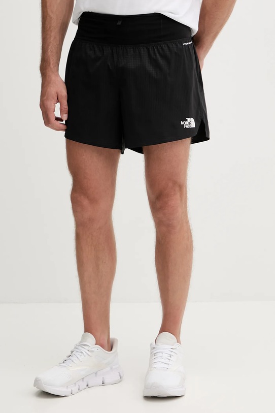 The North Face pantaloni scurti sport Sunriser 2 in 1 panza negru NF0A8BBRJK31.