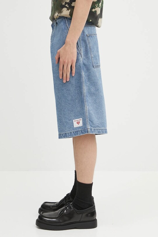Human Made szorty jeansowe HM29PT017 niebieski AW25