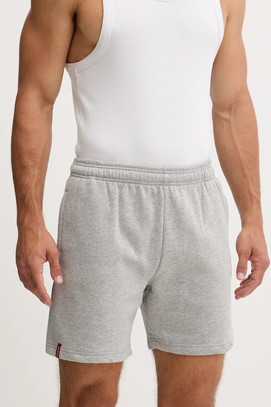 Hummel pantaloni scurți tricotaj gri 216970
