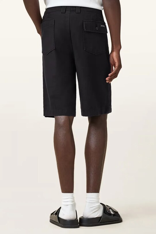 AllSaints szorty TALBOT M008TC czarny