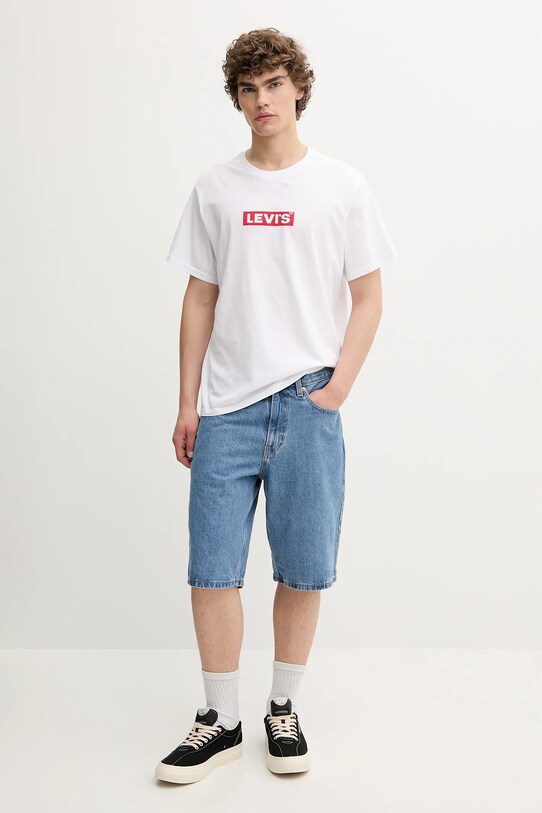 Levi's szorty jeansowe 39434.0009 niebieski AW25