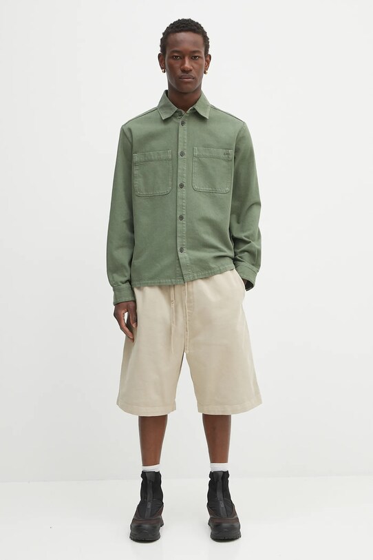 Σορτς Carhartt WIP Floyde I033587.G1GD μπεζ