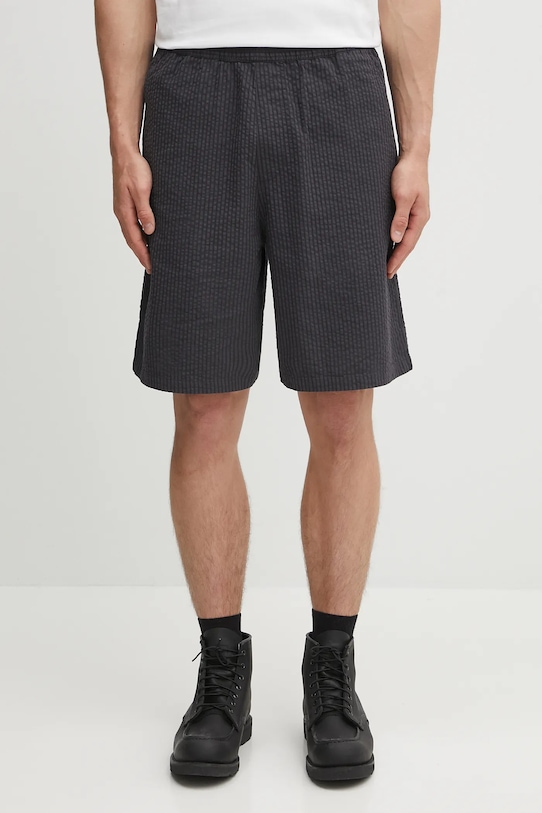 Carhartt WIP cotton shorts Toland cotton black I035152.31RXX