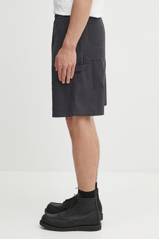 Carhartt WIP cotton shorts Toland I035152.31RXX black AW25