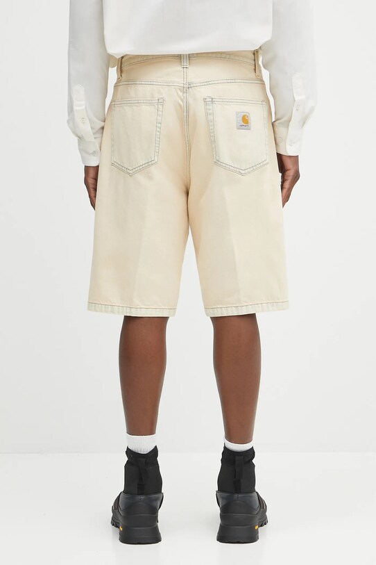 Odzież Carhartt WIP szorty jeansowe Landon I030469.01SN beżowy