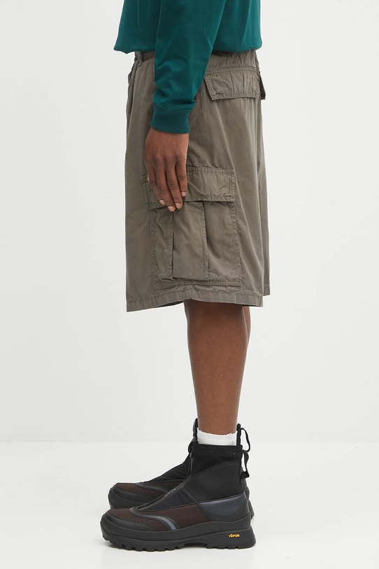 Carhartt WIP pantaloncini in cotone Cole Cargo I035566.2ZZGD verde AW25