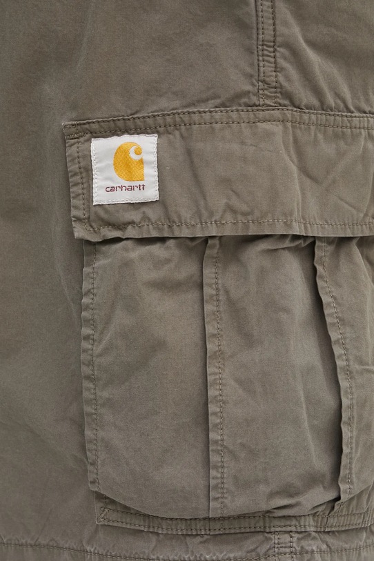 Carhartt WIP pantaloncini in cotone Cole Cargo verde I035566.2ZZGD