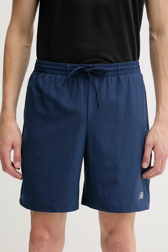 Kratke hlače za vadbo New Balance Trening mornarsko modra MS41232NNY