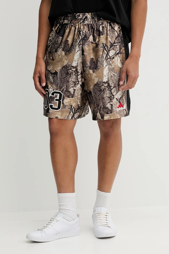 Шорты adidas Originals OG Camo Short с эластаном бежевый KD6259