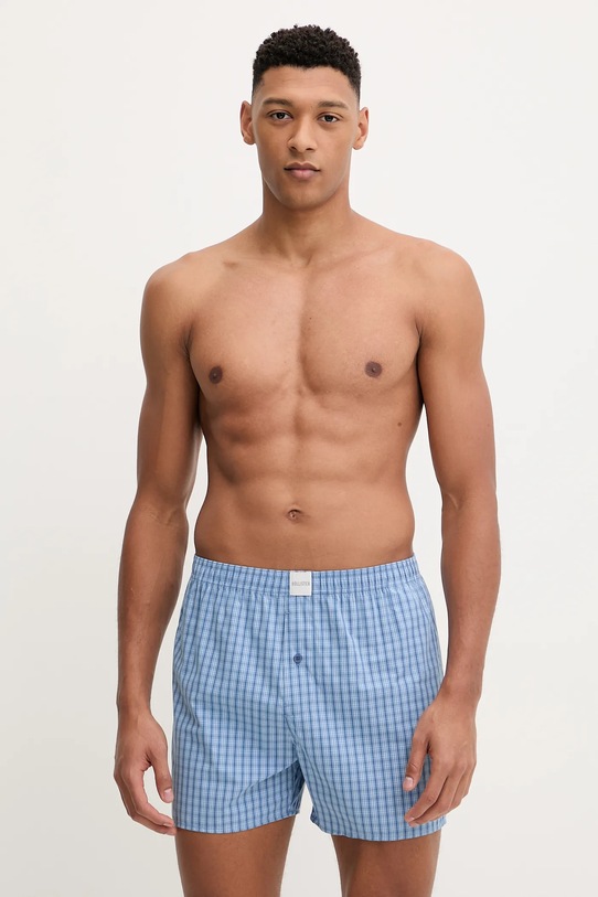 Hollister Co. bokserki bawełniane 5-pack KI314.5031.520 zielony AW25