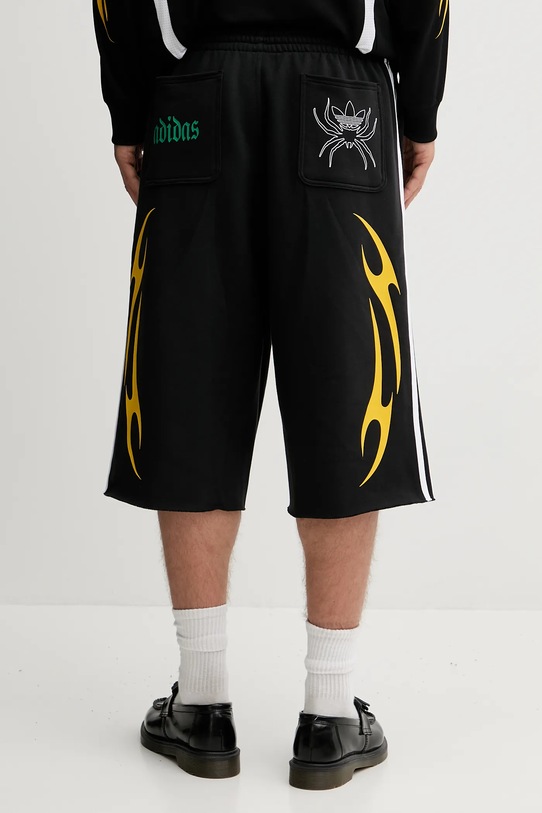 Oblečení Kraťasy adidas Originals Spiders Oversized Inch Sweat Shorts JW0205 černá