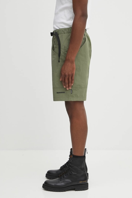 NEIGHBORHOOD szorty climbing short 251TSNH.PTM04 zielony AW25