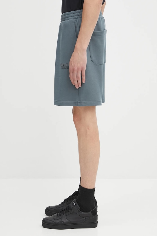 Бавовняні шорти Helmut Lang P04HM209 блакитний AW25