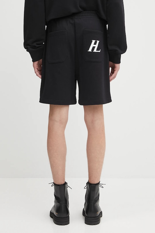 Odzież Helmut Lang szorty bawełniane P04HM209 czarny
