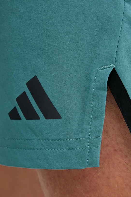 adidas Performance szorty sportowe D4T turkusowy JX3169
