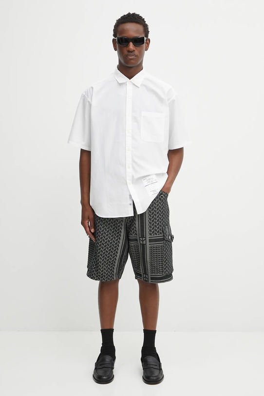 Къс панталон NEIGHBORHOOD jq shemagh cargo short pants 251SPNH.PTM09 черен