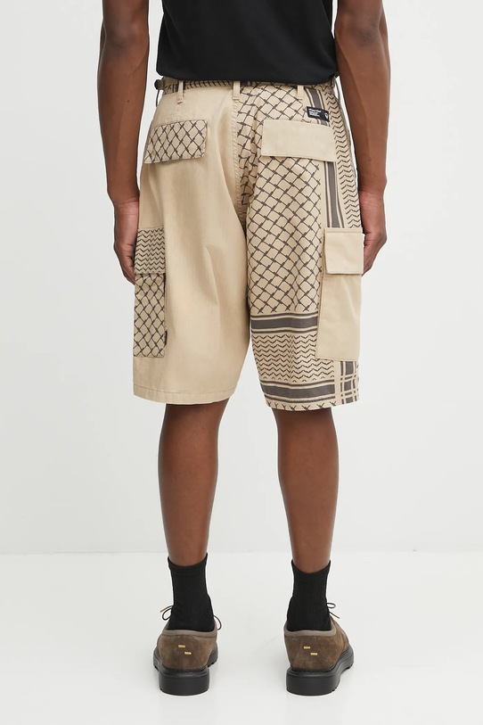 Odzież NEIGHBORHOOD szorty bawełniane pt shemagh bdu short pants 251UTNH.PTM02 beżowy