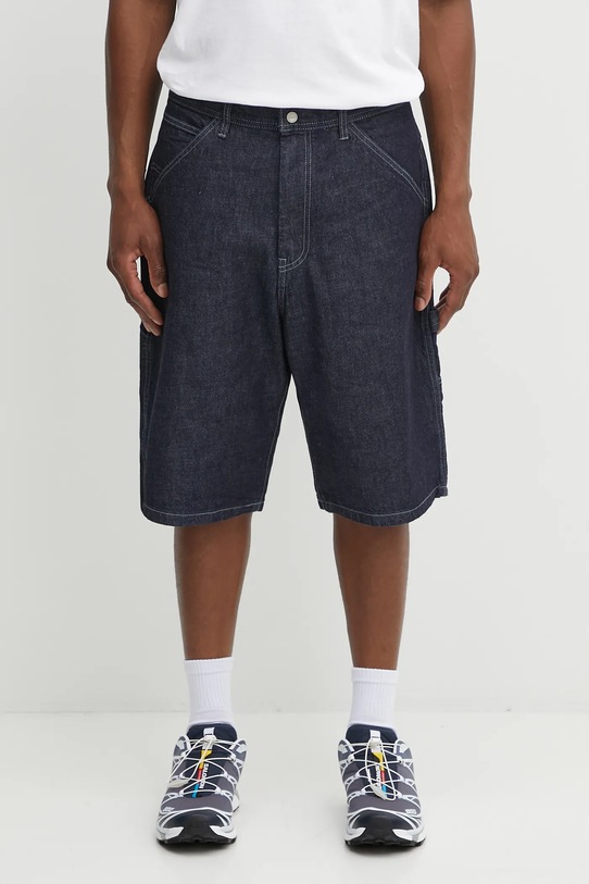Traper kratke hlače NEIGHBORHOOD denim painter short pants pamuk plava 251AQNH.PTM04