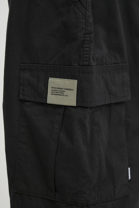 Βαμβακερό σορτσάκι NEIGHBORHOOD bdu short pants μαύρο 251SPNH.PTM05