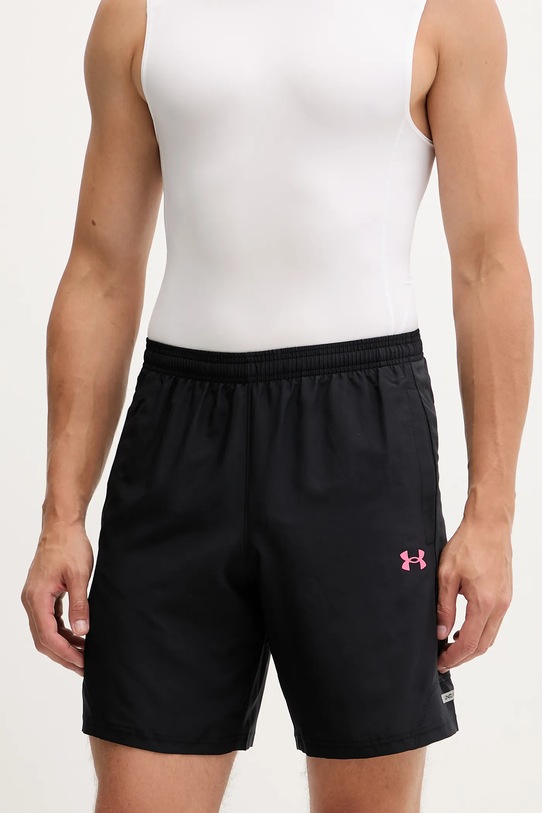 Under Armour pantaloni scurți de antrenament UA Tech panza negru 6005117