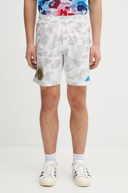 adidas Originals szorty BAPE FB SHORTS Planet friendly biały KB2205
