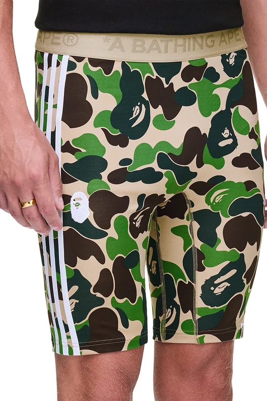 Odzież adidas Originals szorty BAPE FB TIGHTS KB2206 zielony