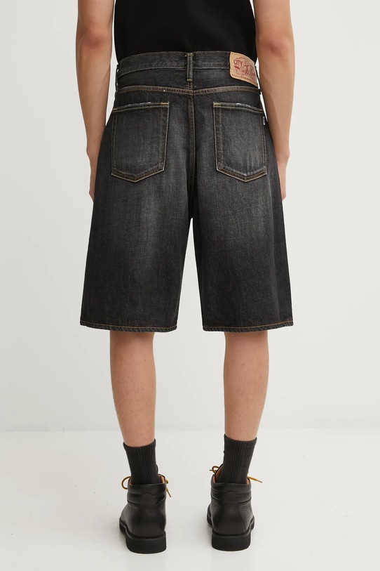 Odzież A Bathing Ape szorty bawełniane Twin Sta 001DSL301004M czarny