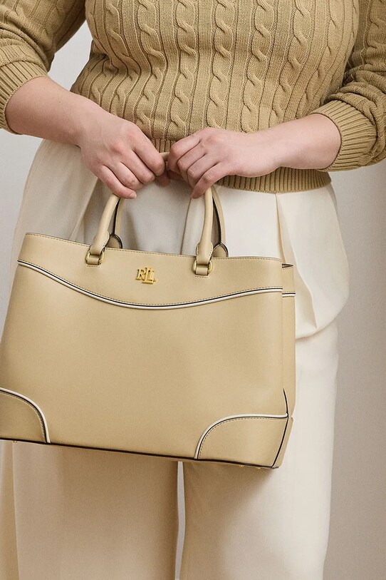 Lauren Ralph Lauren torebka skórzana 431959595