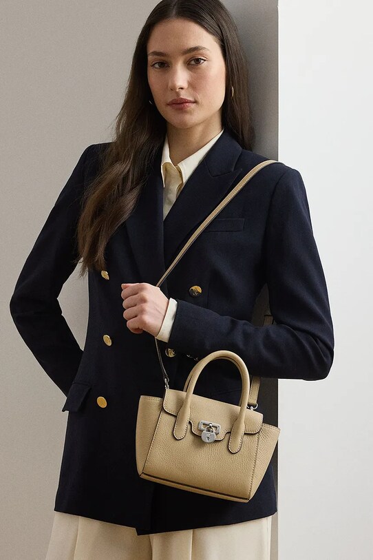 Lauren Ralph Lauren poșetă de piele 431969349