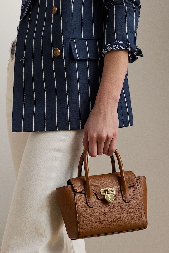 Lauren Ralph Lauren torebka skórzana 431969349