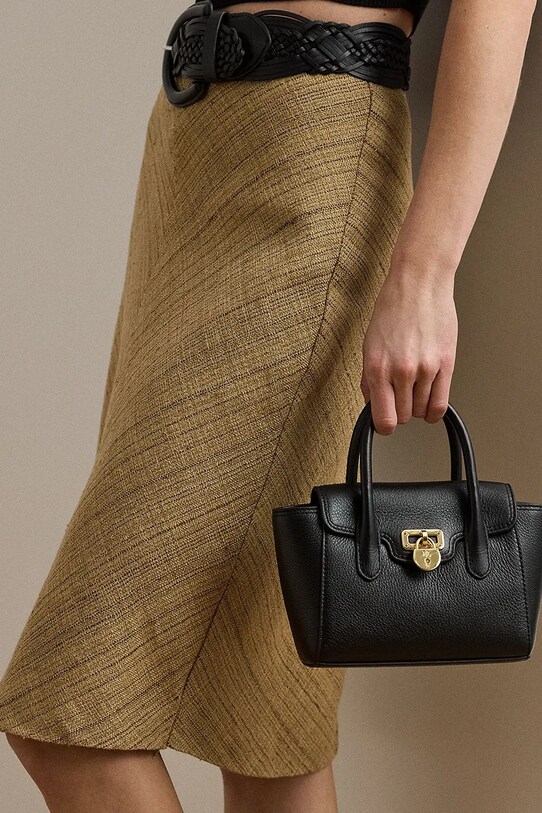 Шкіряна сумочка Lauren Ralph Lauren 431969349