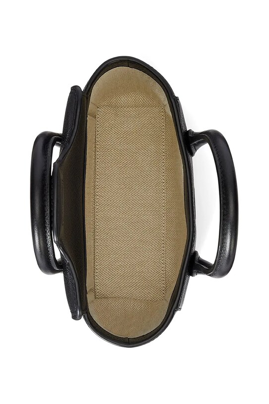 Lauren Ralph Lauren poșetă de piele negru 431969349