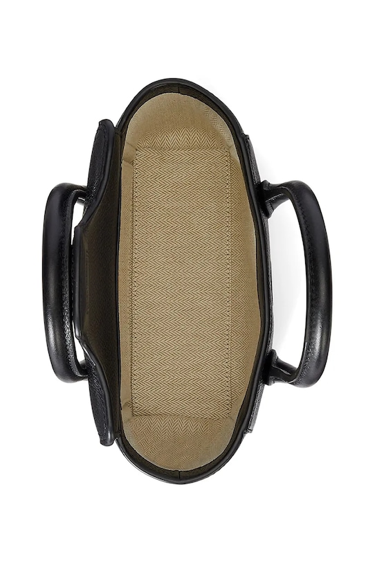 Шкіряна сумочка Lauren Ralph Lauren чорний 431969349