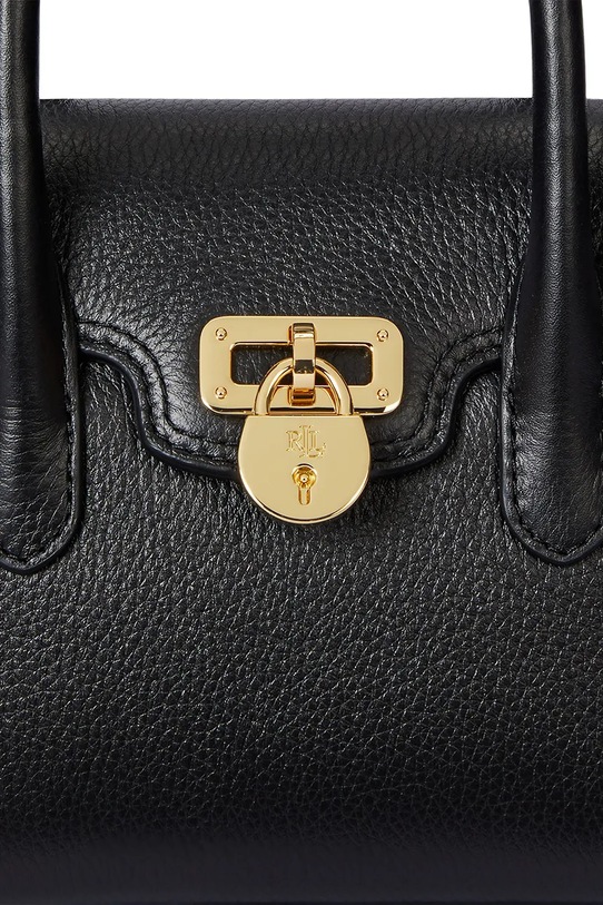 Шкіряна сумочка Lauren Ralph Lauren 431969349 чорний