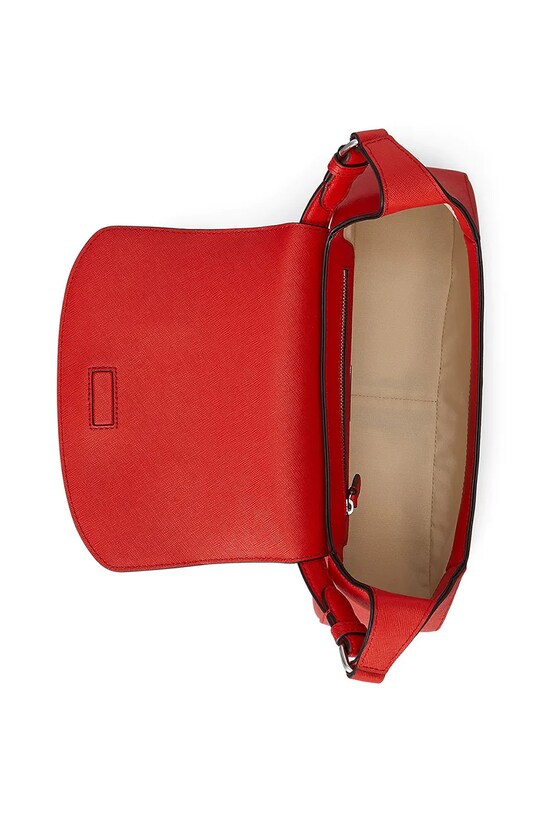 Kožená kabelka Lauren Ralph Lauren červená 431969364